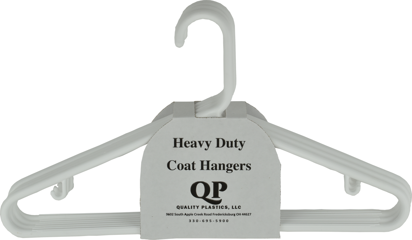 Heavy Duty Coat Hanger 4-Pack