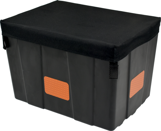 Dura Box - Bike Cargo Box with Cover - Black